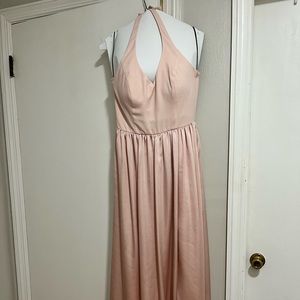 David’s bridal bridesmaid dress, worn once. Blush pink. Good condition